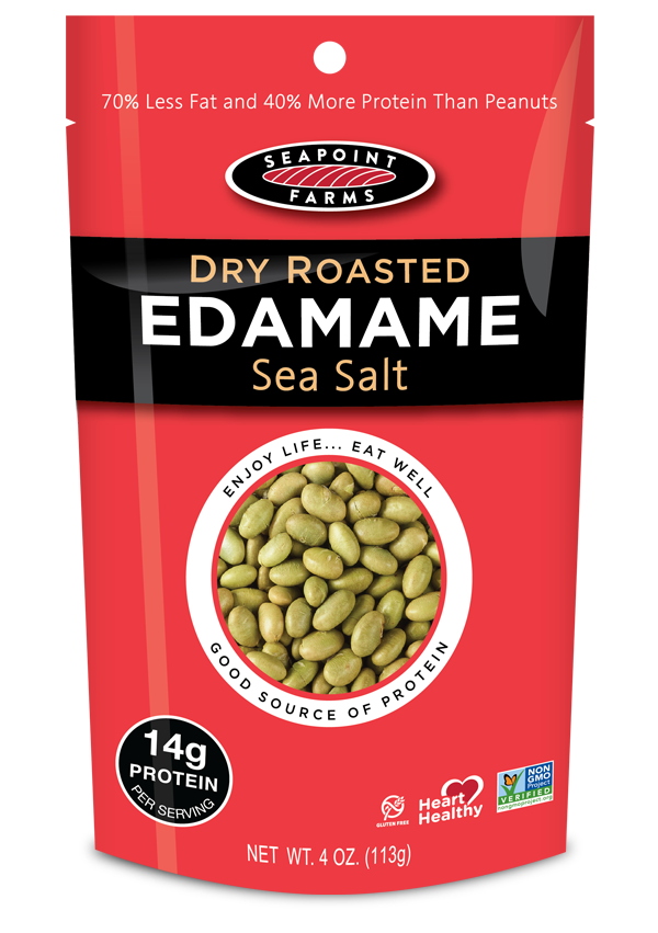 Dry Roasted Edamame - Sea Salt