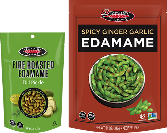 Spicy Garlic Edamame