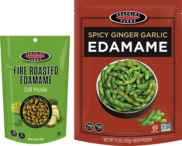Spicy Garlic Edamame