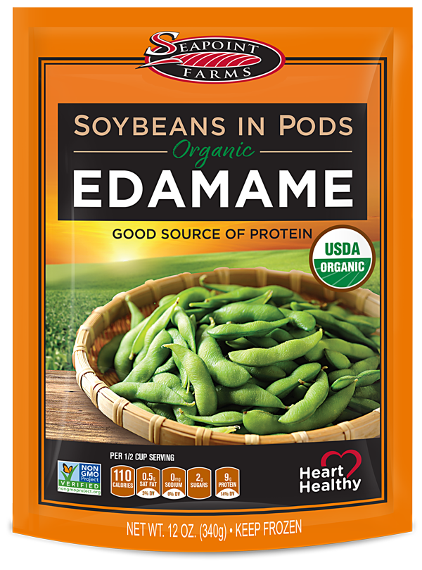 Organic<br> Soybeans in Pods