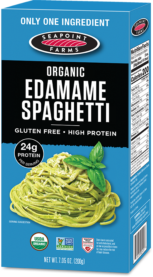 Organic<br> Edamame Spaghetti